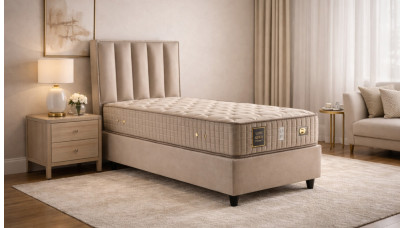 Opberg Boxspring Gold 90x200