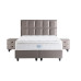 Opberg Boxspring Armoni – Taupe Velvet (Zonder Matras)