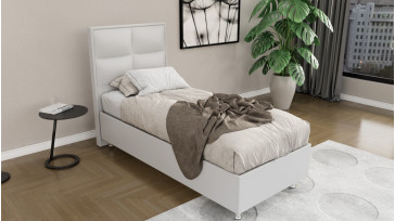Compleet 1persoons Boxspring met Pocketvering matras