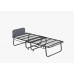 Vouwbed met KoudschuimHR45 14cm - Logeerbed  met matras stalen raster bodem