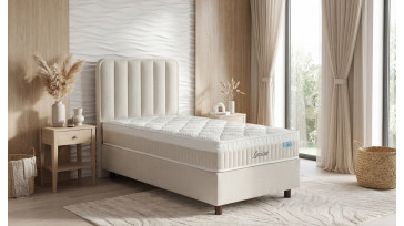 1-Persoons Opbergboxspring Larissa 90x200 1-Persoons Opbergboxspring Larissa 90x200