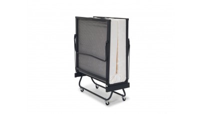 Vouwbed spiraal 1 persoon - Logeerbed  met matras spiraalbodem