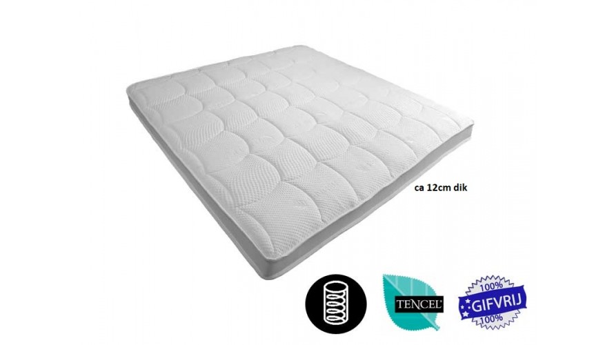 Tencel Topper XXL Koudschuim HR55 12 cm Dik