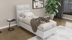 Compleet 1persoons Boxspring met Pocketvering matras